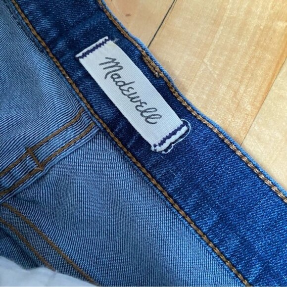 Madewell 10 High Rise Skinny Blue Denim Jeans - Picture 10 of 13